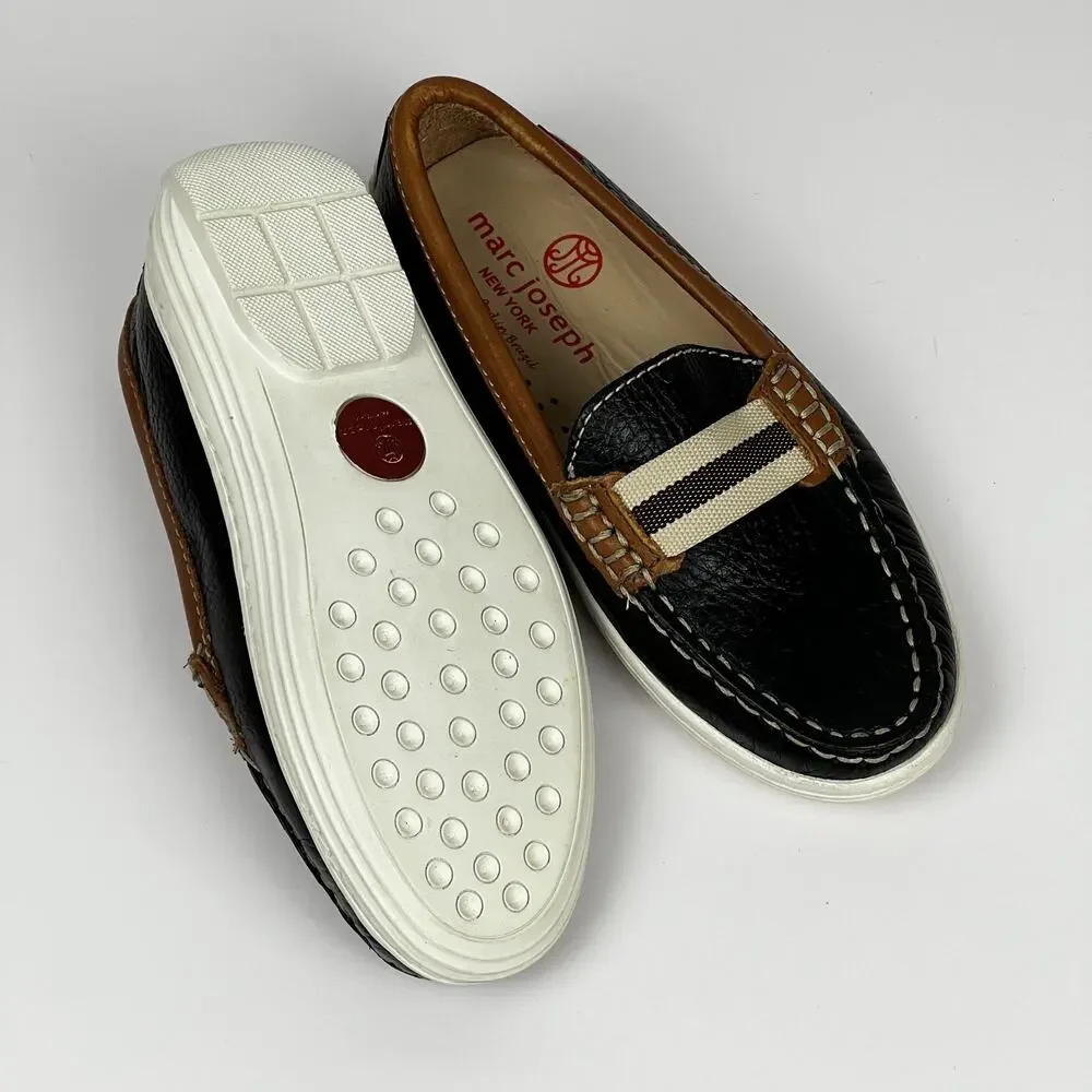 Marc Joseph Kids Loafers Toddler Size 10-11 Leather Slip On Shoes